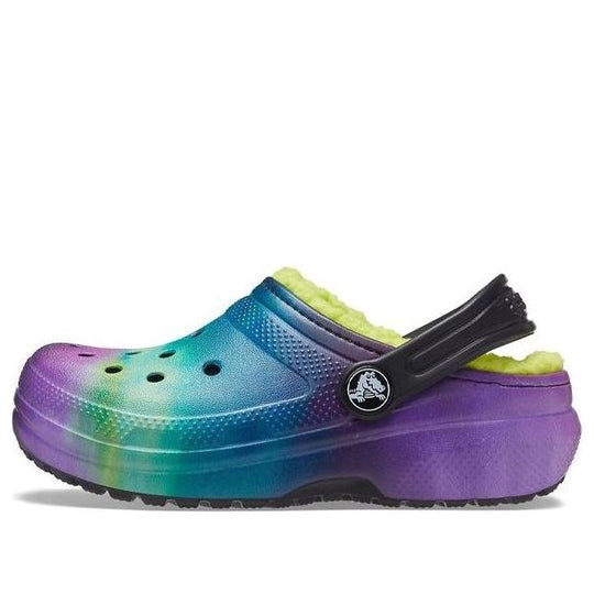 (GS) Crocs Classic Lined Out of the World Clogs 'Multi-Color' 207322-0 ...