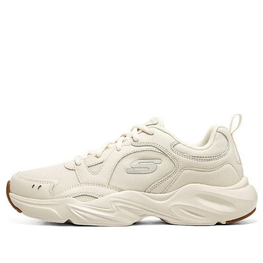 Skechers D'LITES 'Cream White' 237433-OFWT - KICKS CREW