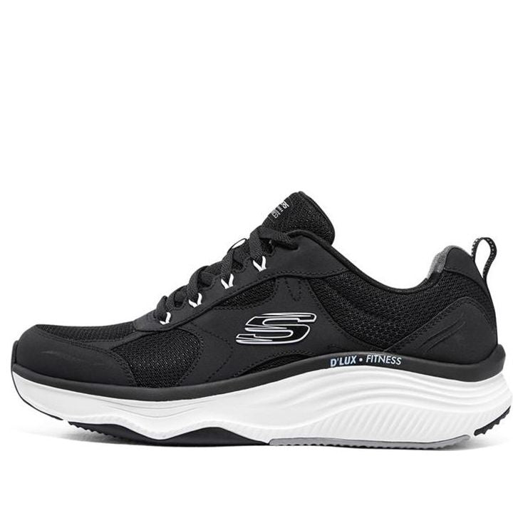 Skechers Dlux Fitness 'Black White' 232359-BKW - KICKS CREW