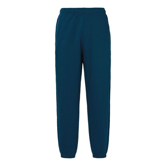 Nike solo swoosh fleece pants 'Blue' - DA0330-460