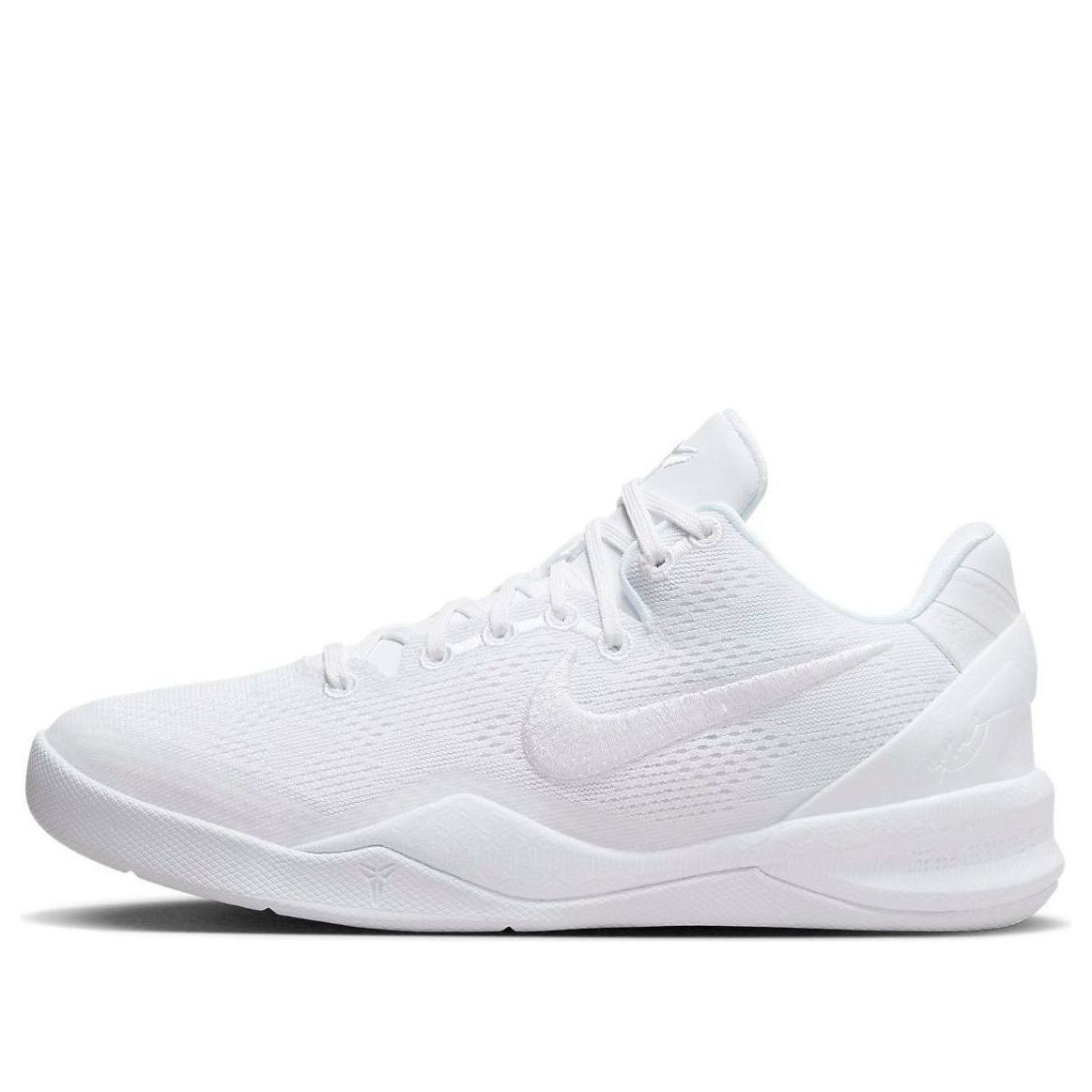 (GS) Nike Kobe 8 Protro 'Halo Triple White' FN0266-100 - KICKS CREW