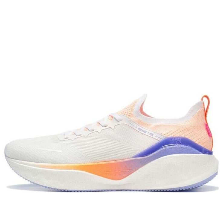 Li-Ning Yueying 3 Pro 'White Orange Purple' ARHT017-12 - KICKS CREW