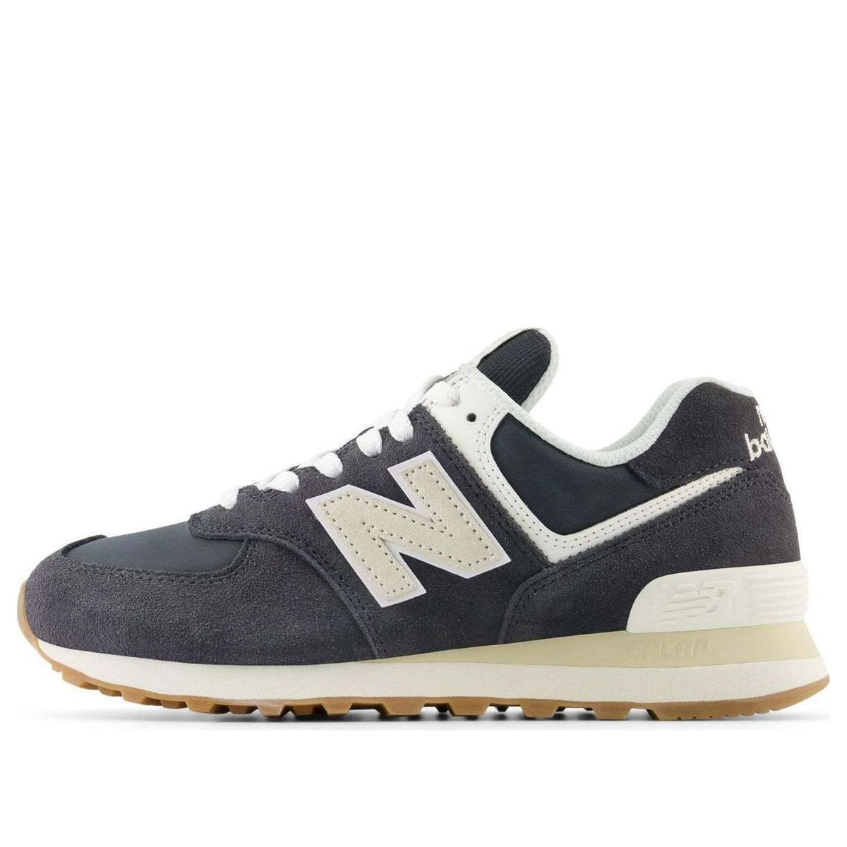 (WMNS) New Balance 574 Sneakers 'Black Sand Angora' WL574QF2 - KICKS CREW