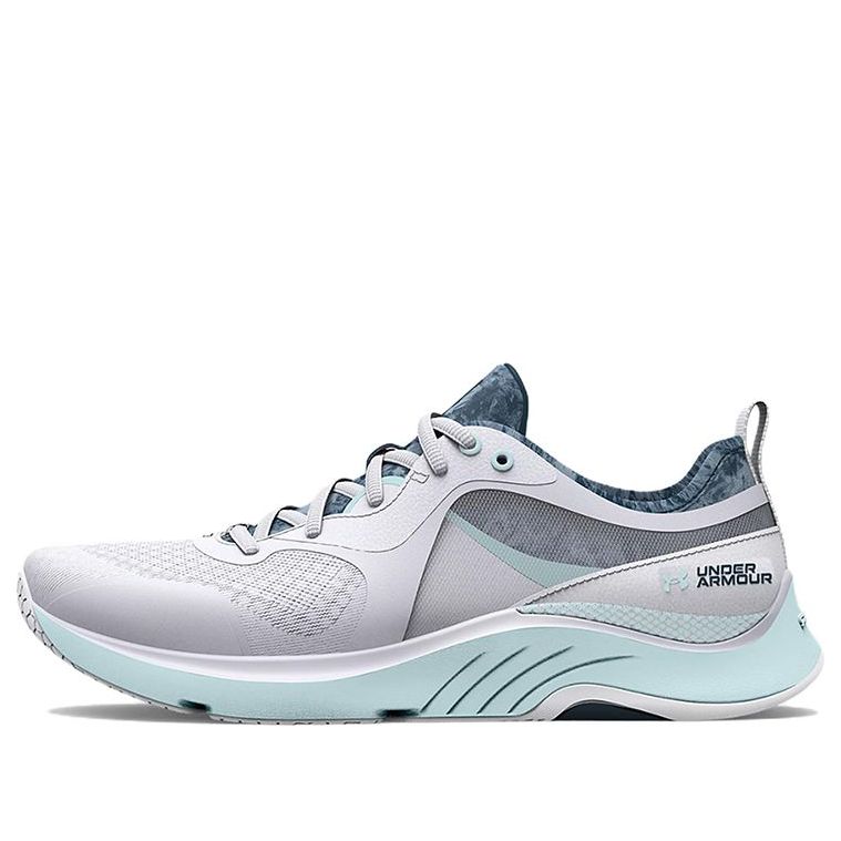 WMNS) Under Armour HOVR Omnia 'White Breaker Blue' 3026006-100