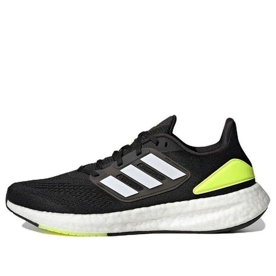 adidas PureBoost 22 'White Solar Yellow' HQ1449 - KICKS CREW