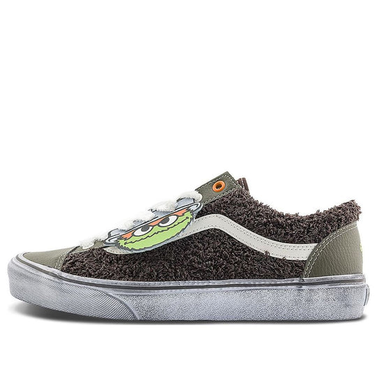 Vans x Sesame Street Style 36 'Brown Olive Green' VN0A54F6YJ7