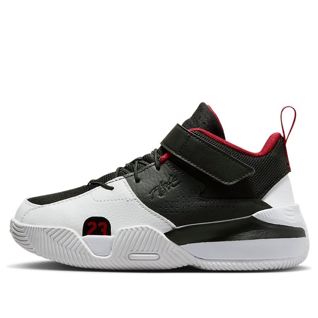 (PS) Air Jordan Stay Loyal 2 'Black White Gym Red' DQ8399-061 - KICKS CREW