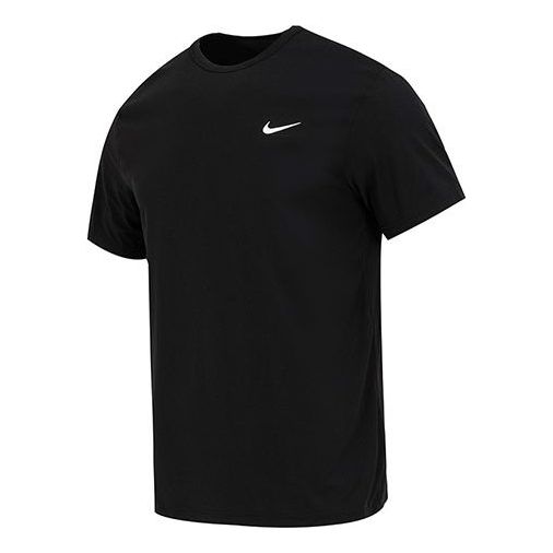 Nike Dri-FIT UV Hyverse Short Sleeve Fitness Top 'Black' DV9840-010 ...