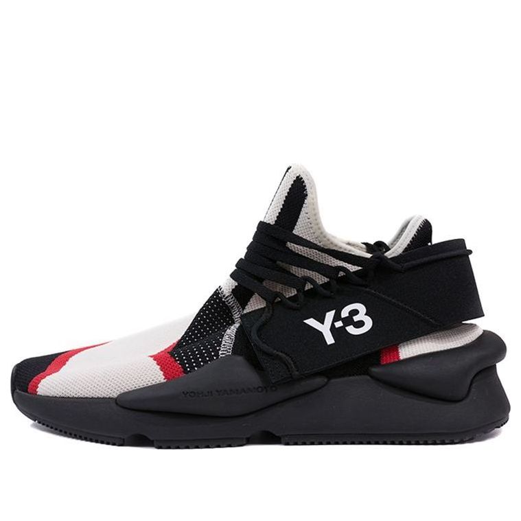 adidas Y-3 Kaiwa 'Black White Red' EF2629 - KICKS CREW