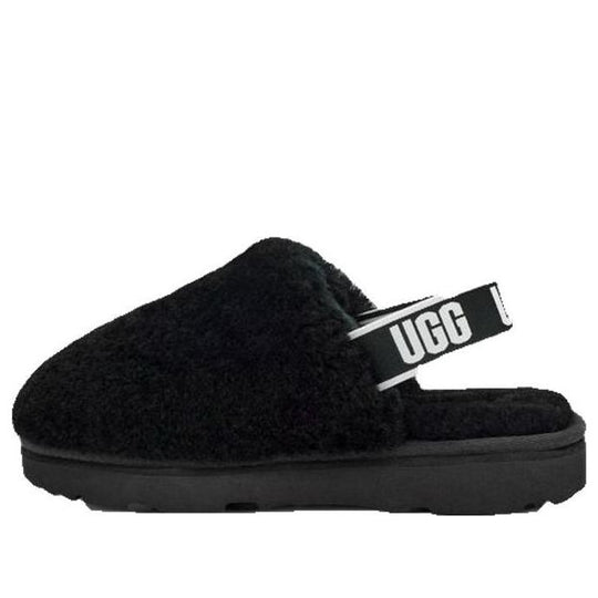 (PS) UGG Fluff Yeah Clog Slipper 'Black' 1123633K-BLK