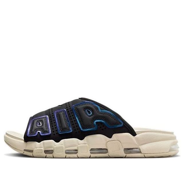 Nike Air More Uptempo Slide 'Black Sanddrift Iridescent' FB7799-001