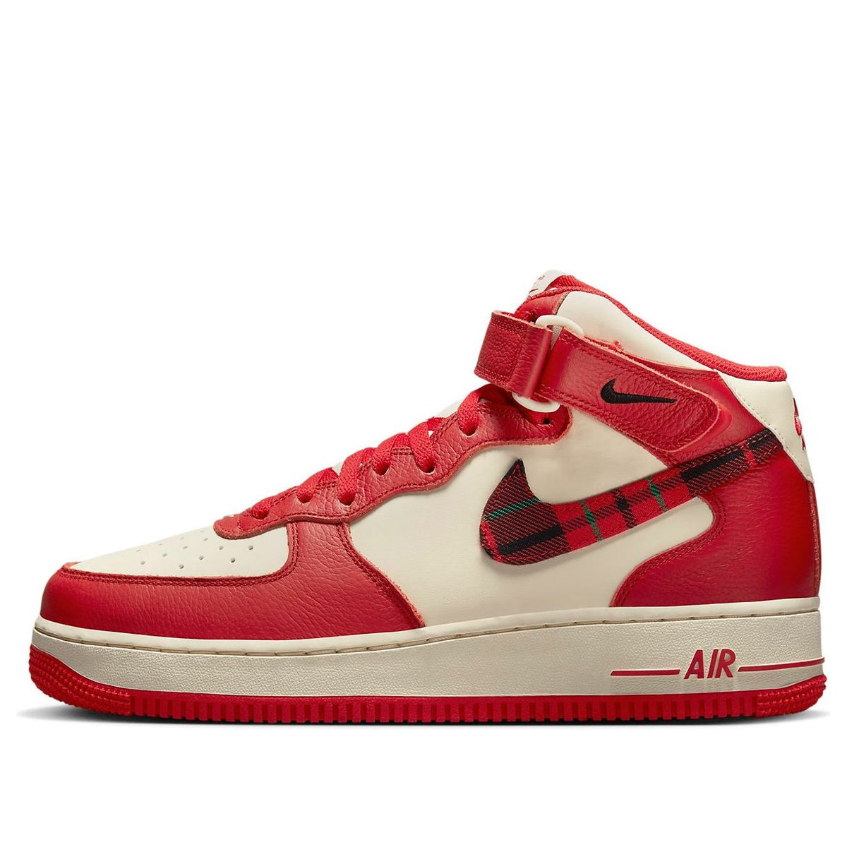 Nike Air Force 1 Mid '07 LX 'Red Plaid' DV0792-101 - KICKS CREW