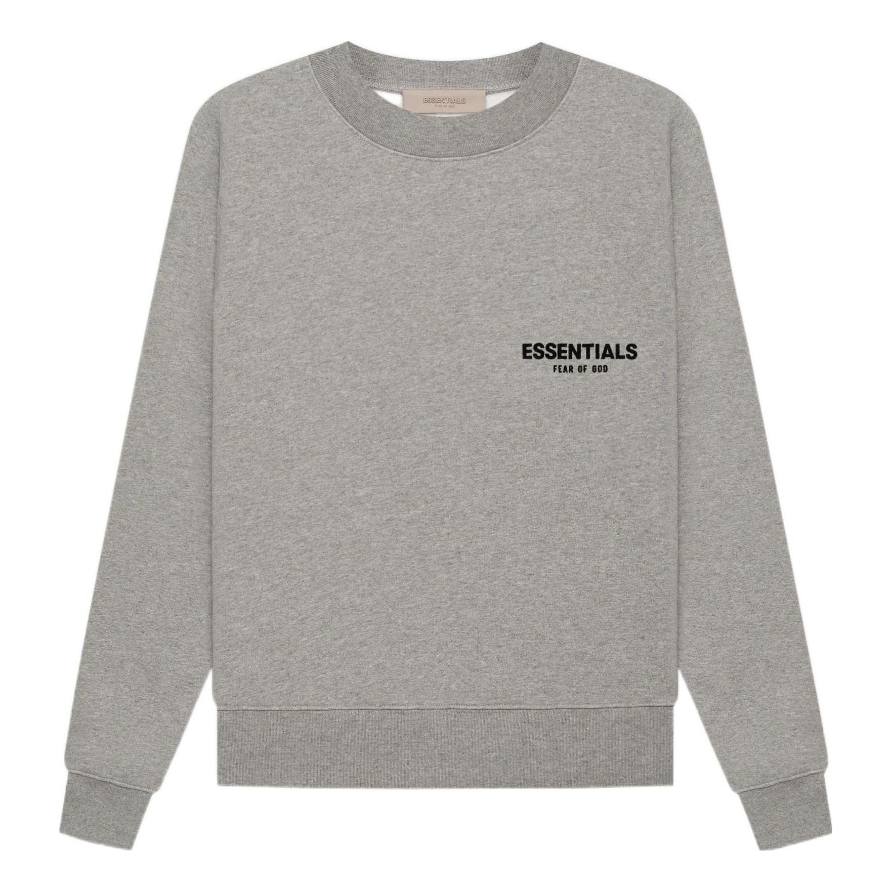 Fear of God Essentials FW22 Crewneck 'Dark Oatmeal' FOG