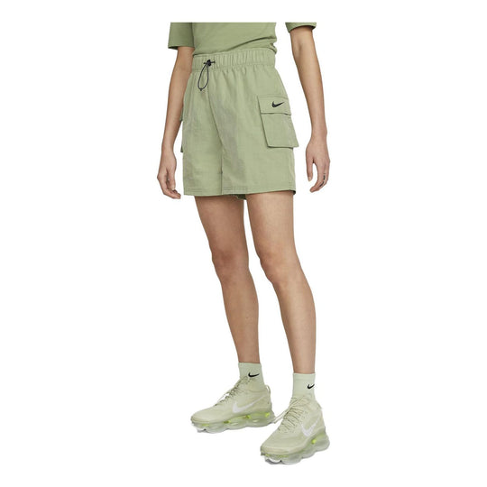 Nike Sportswear Essentials Women's Woven High Rise OH Pants Green  FB8284-386