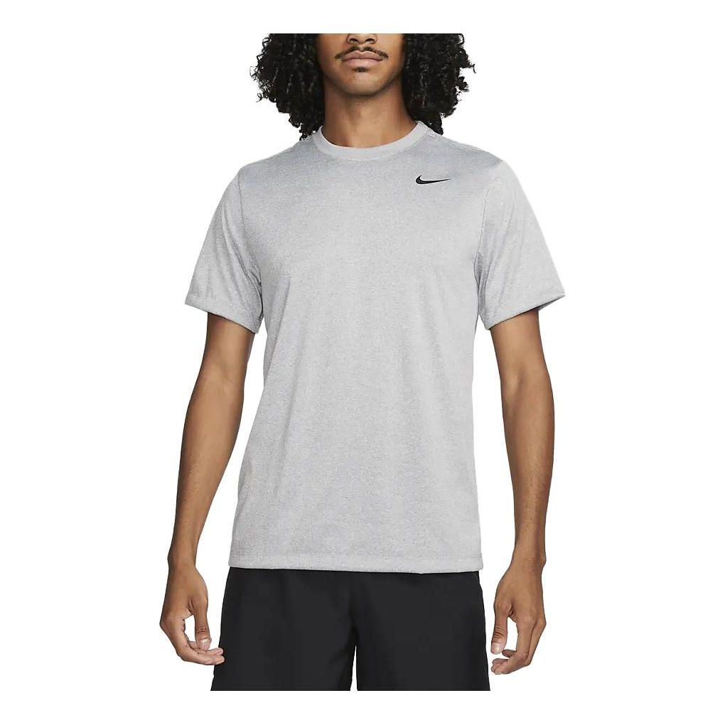Nike Dri-FIT Legend Fitness T-Shirt 'Grey' DX0989-063-KICKS CREW