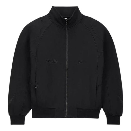 Nike x OFF-WHITE Track Jacket 'Black' DV4389-010 - KICKS CREW