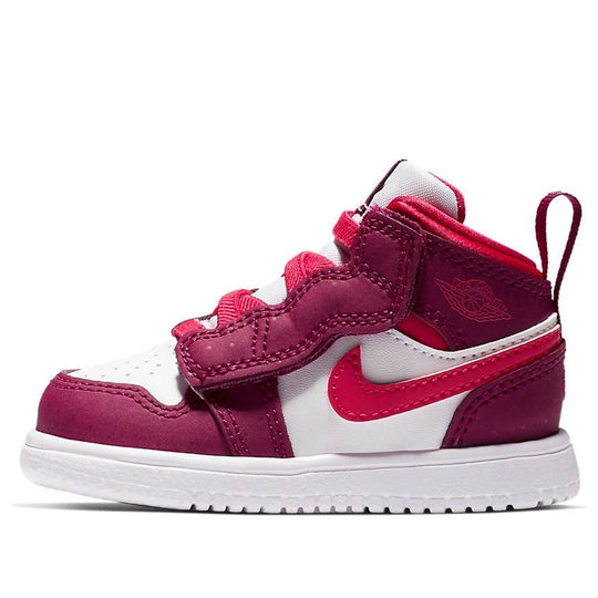 (TD) Air Jordan 1 Mid Alt 'Rose Red White Black' AT4613-661