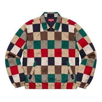 Supreme Patchwork Harrington Jacket 'Multi-Color' SUP-SS19-073