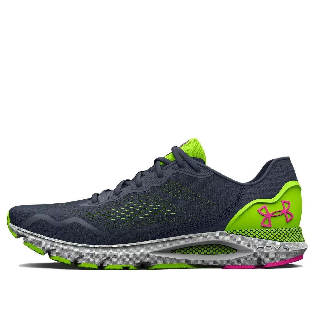 Under Armour HOVR Sonic 6 'Downpour Grey Lime Surge' 3026121-400 ...