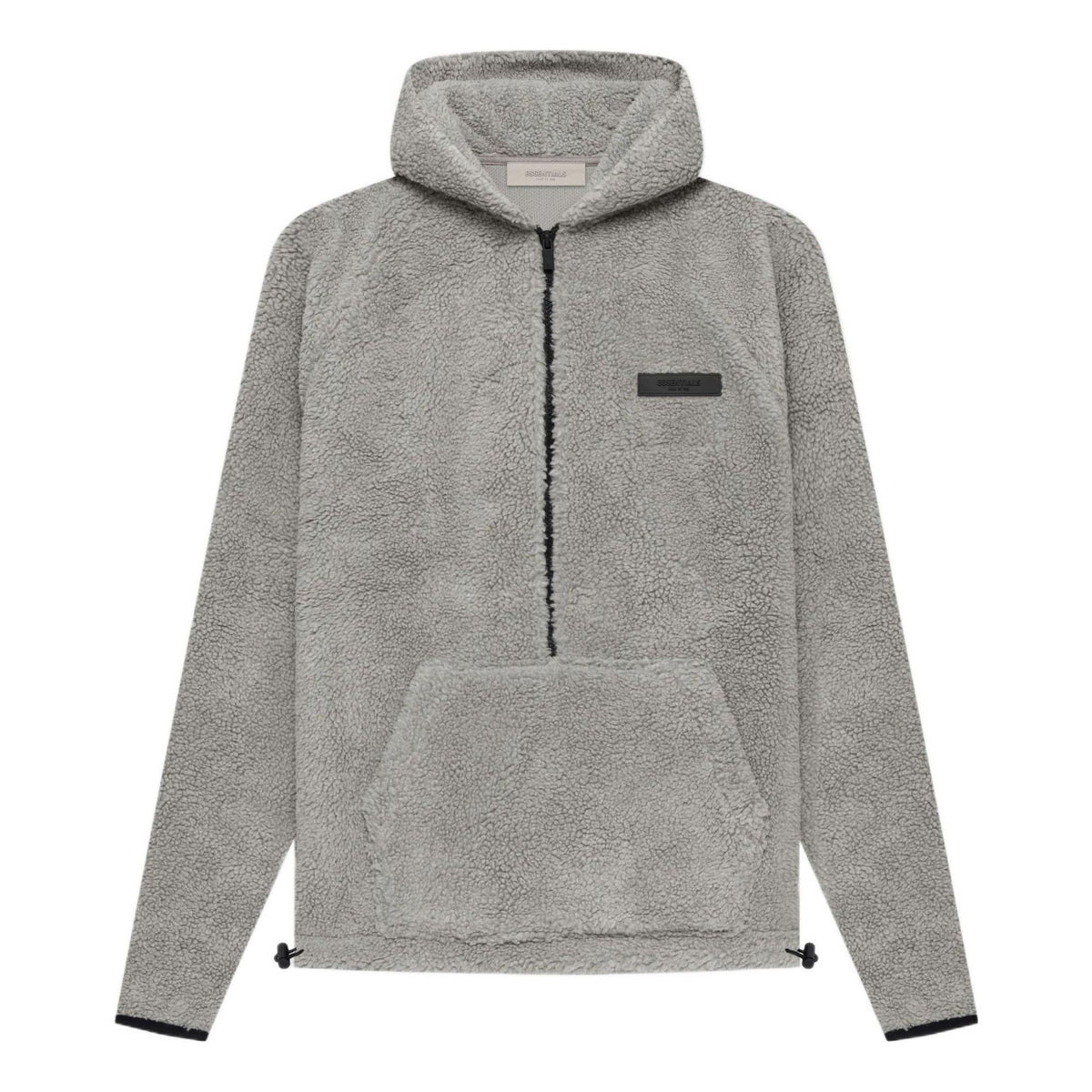 Fear of God Essentials SS22 Mens Polar Fleece Half Zip Hoodle 'Dark Oa