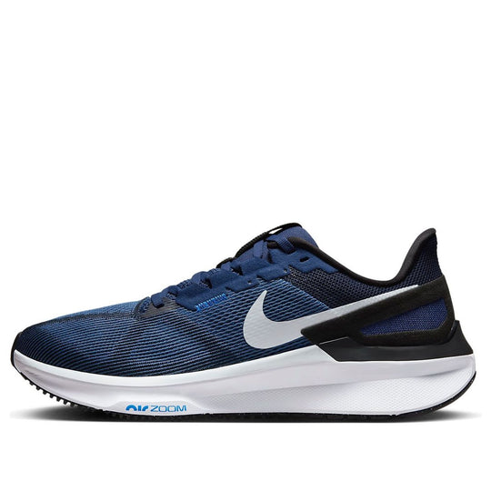 Nike Air Zoom Structure 25 'Midnight Navy Platinum' DJ7883-400 - KICKS CREW