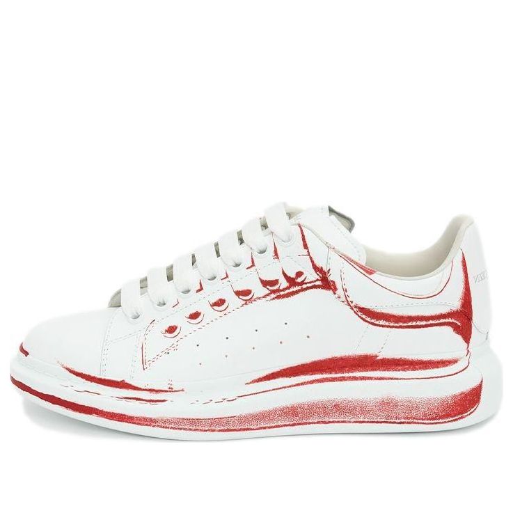 Alexander McQueen Oversized Sneaker 'White Lust Red Print' 662642WIA4Q9676