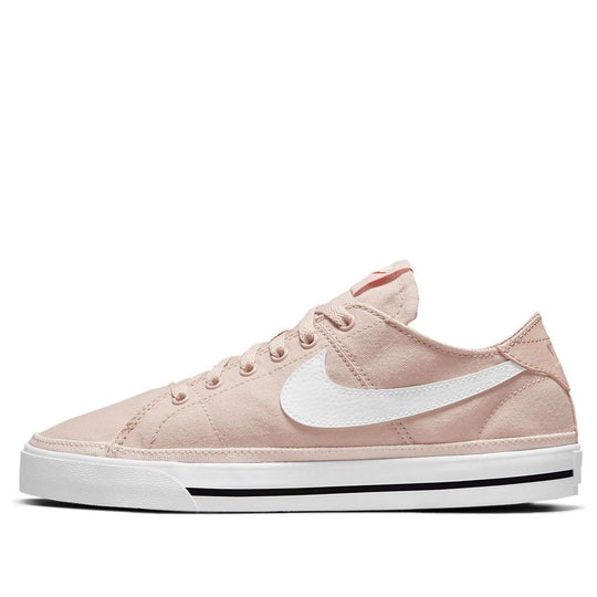 (WMNS) Nike Court Legacy Canvas Skate Shoes Pink/White CZ0294-602