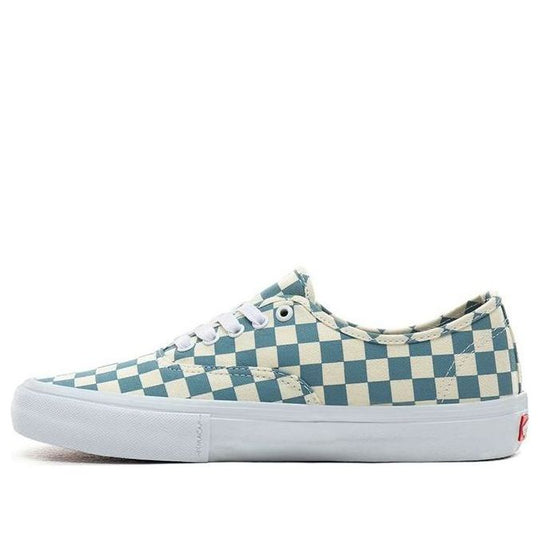 Vans CHECKERBOARD AUTHENTIC PRO Shoes Blue/White VN0A3479UYV - KICKS CREW