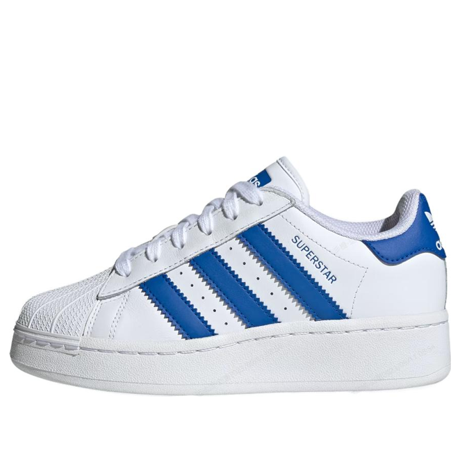 (GS) adidas Superstar XLG 'White Blue' IG0289 - KICKS CREW