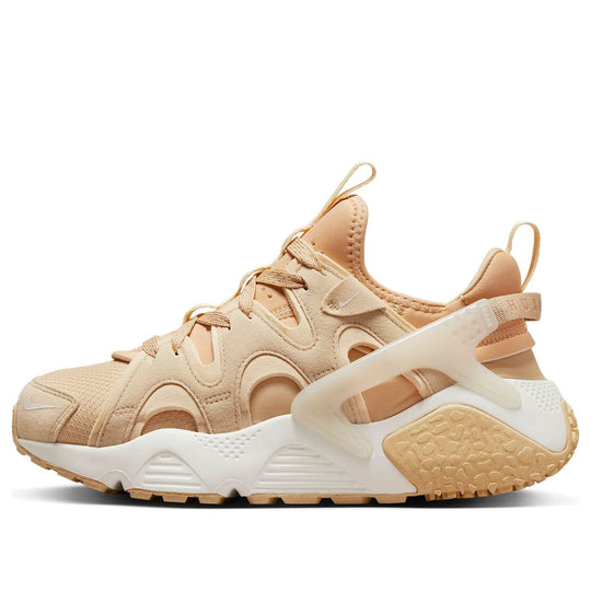 KICKS CREW nike air vortex blue turq gold shoes WMNS Nike Air Huarache Craft Sesame Sail DQ8031 201