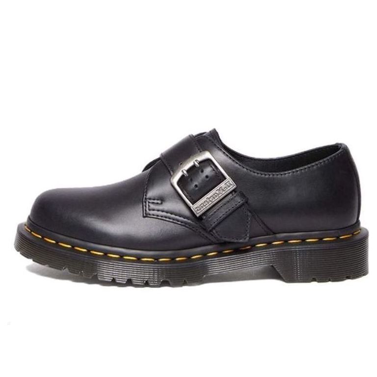 Dr. Martens 1461 Buckle Pull Up Leather Oxford Shoes 'Black' 31040001