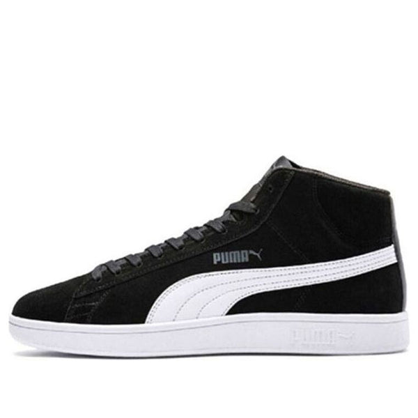 PUMA Smash v2 Mid Black White 366923 01