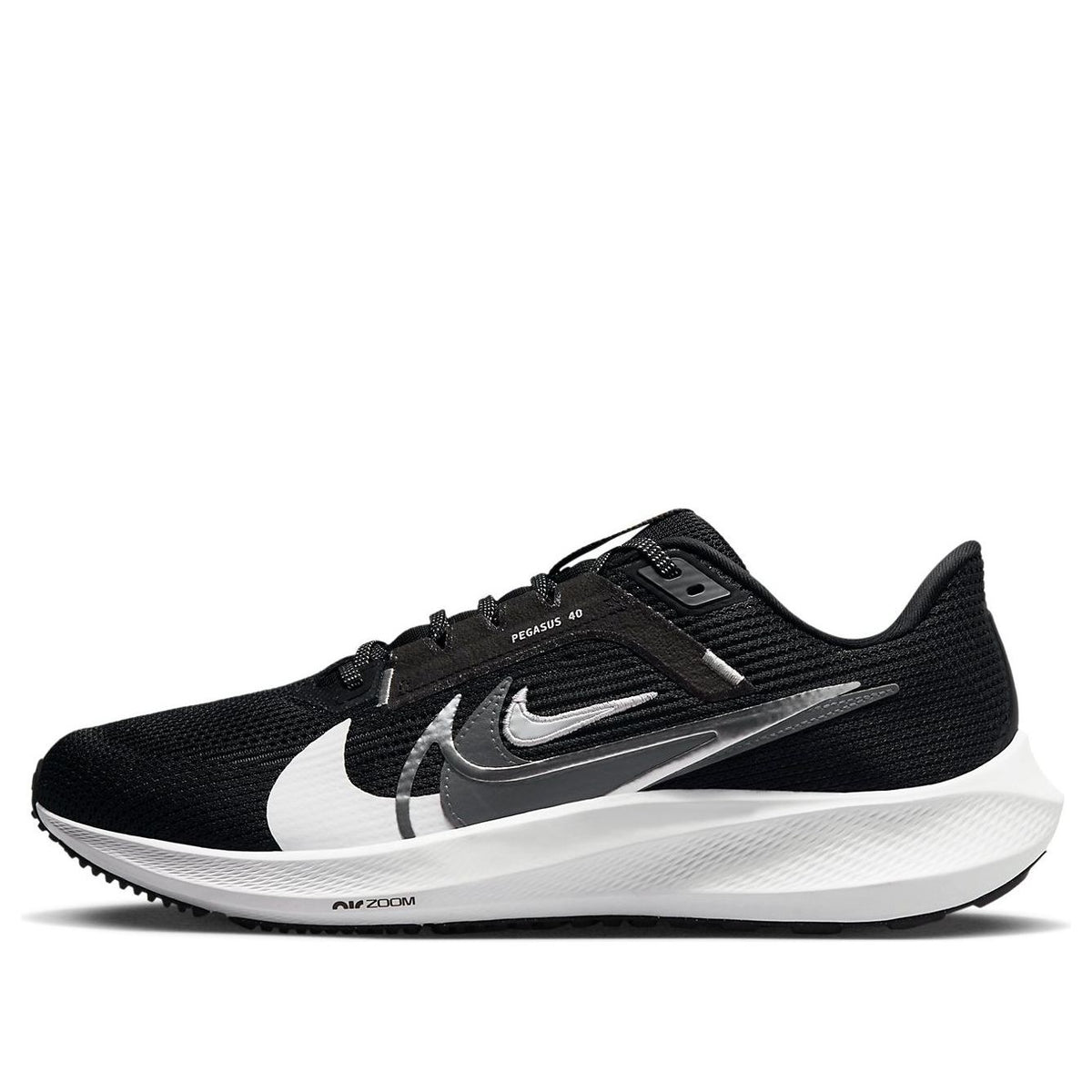 Nike Air Zoom Pegasus 40 PRM 'Black White' FB7179-001 - KICKS CREW