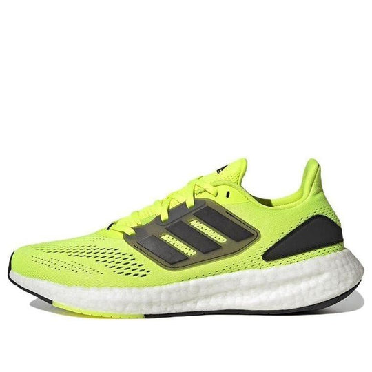 adidas PureBoost 22 'Solar Yellow Black' HQ1450 - KICKS CREW