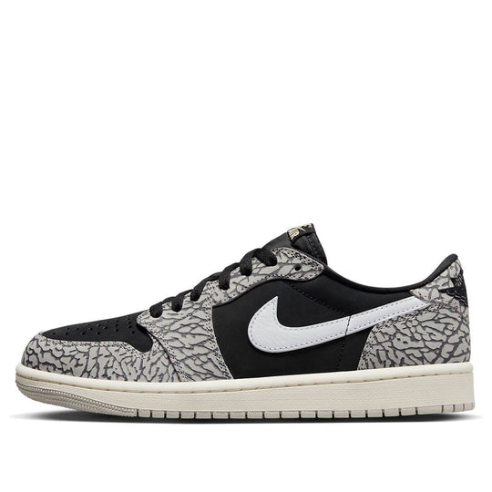 Air Jordan 1 Retro Low OG 'Black Cement' CZ0790-001 - KICKS CREW