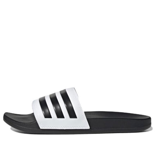 adidas Adilette Comfort Slide 'White Black' GZ5893 - KICKS CREW
