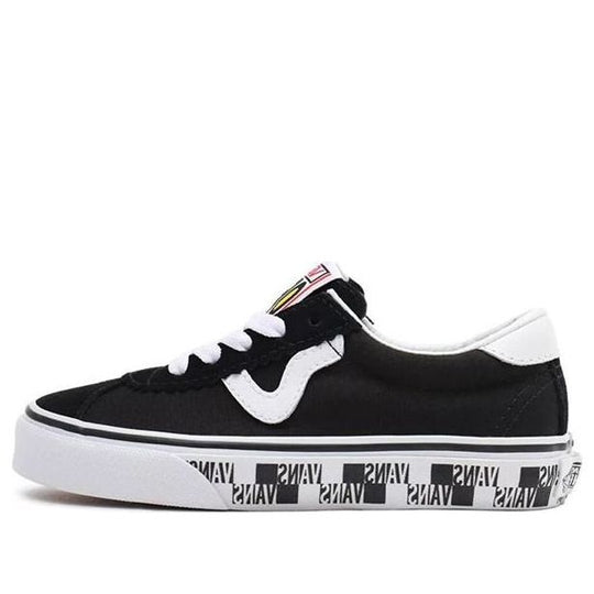 Vans Sports Wear-resistant Non-Slip Low Tops Casual Skateboarding Shoes Black VN0A54EYA2Q