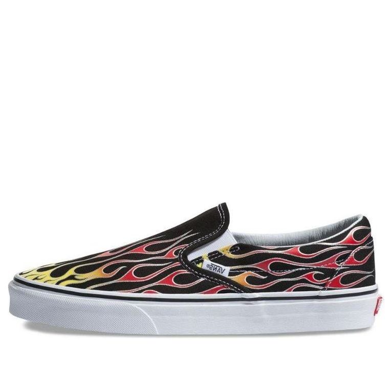 Vans Slip On Mash Up Black Flames VNA38F7VKJ-KICKS CREW