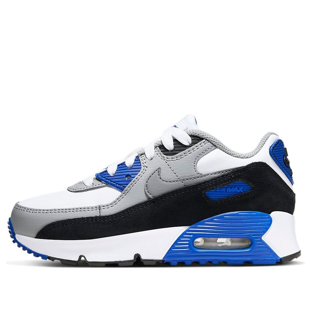 (PS) Nike Air Max 90 Leather 'White Royal Blue' CZ9442-100 - KICKS CREW