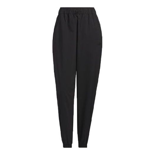 (WMNS) adidas long sports pants 'black' IP7079 - KICKS CREW