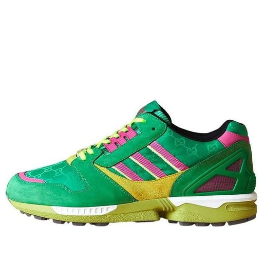 adidas Originals GUCCI ZX 8000 Sneakers 'Green Yellow Pink'  721937-AAA89-3749