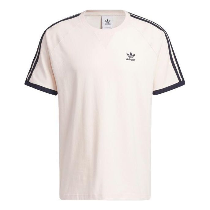 adidas originals SST 3-Stripes Tee 'Pink' IC5539 - KICKS CREW