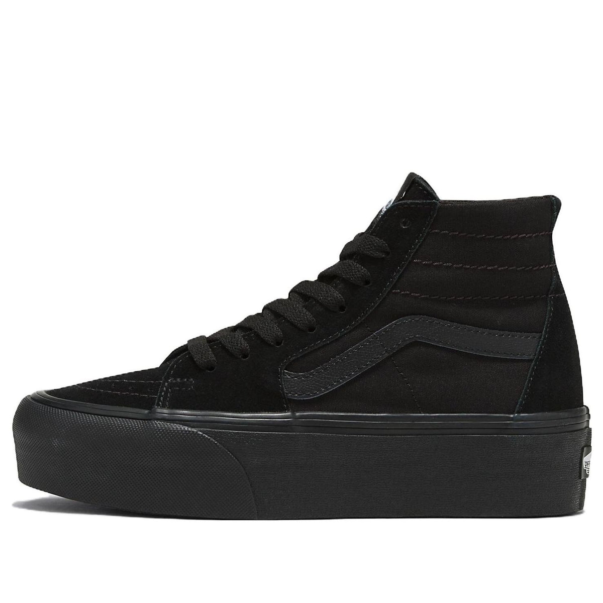 Vans Sk8-Hi Tapered Stackform Suede Canvas 'Black' VN0A5JMKBKA - KICKS CREW