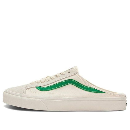 Vans Style 36 Mule Low Tops Casual Skateboarding Shoes Unisex White Green VN0A7Q5YRFX