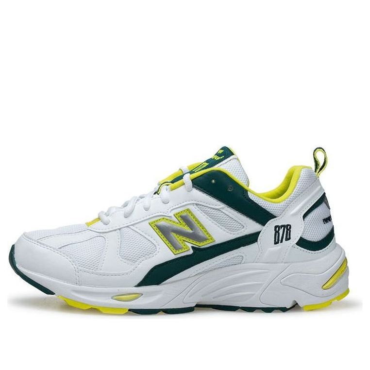 New balance hot sale 878 white yellow