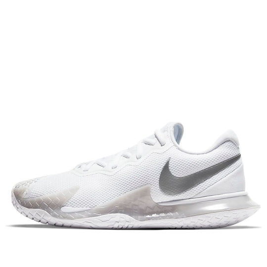 WMNS) Nike Court Air Zoom Vapor Cage 4 'White Metallic Silver