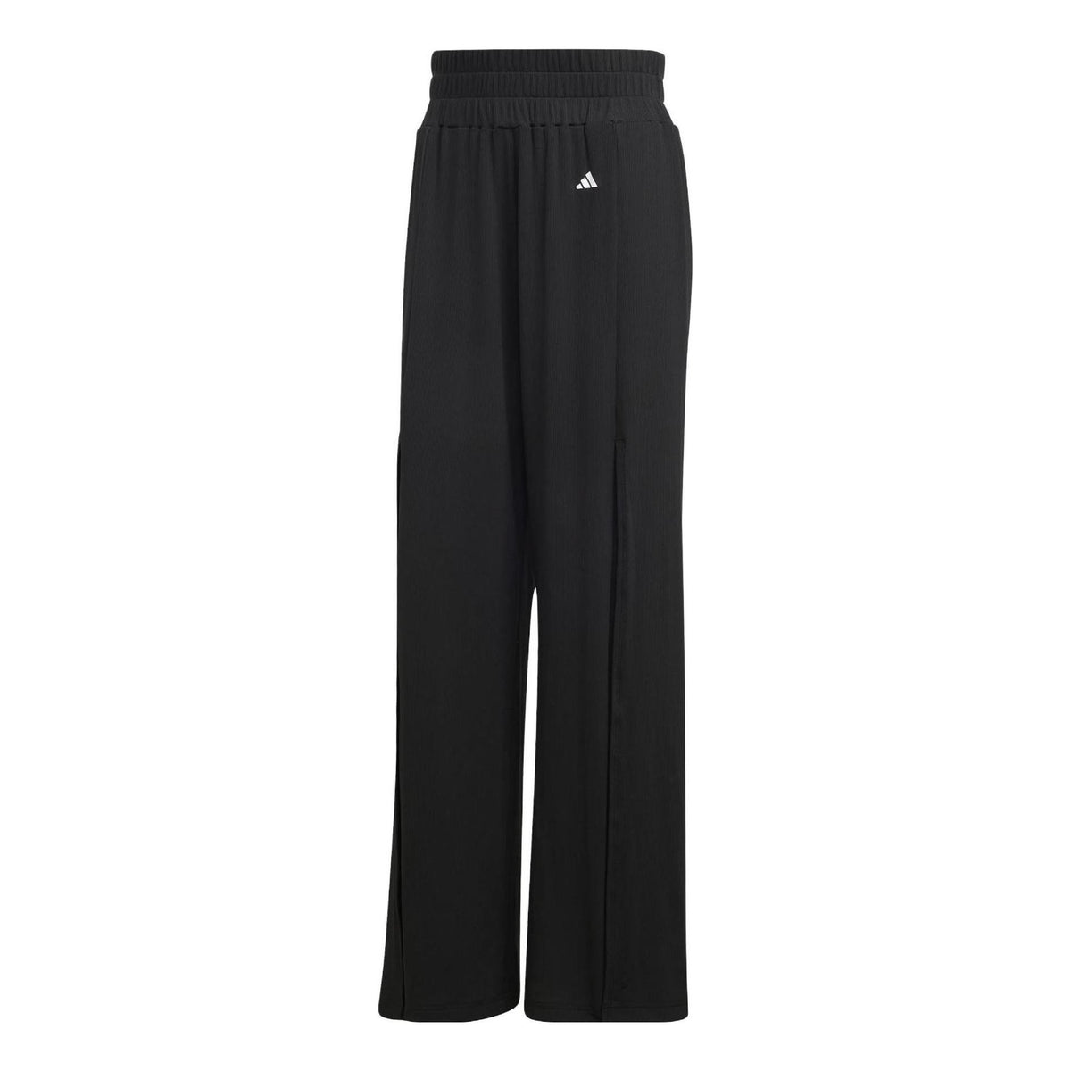 (WMNS) adidas Studio Logo Pants 'Black' HS8123 - KICKS CREW