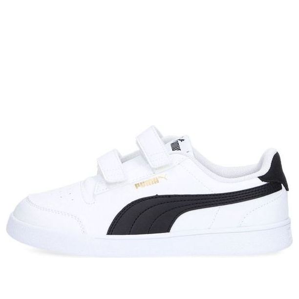 (PS) PUMA Shuffle V 'White Black' 375689-02 - KICKS CREW