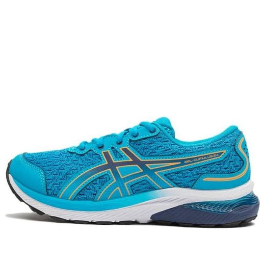 (GS) ASICS Gel-Cumulus 24 'Island Blue Sun Peach' 1014A270-402