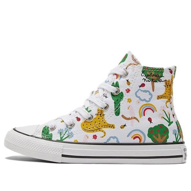 Converse Chuck Taylor All Star 'White Green' 671101C1 - KICKS CREW